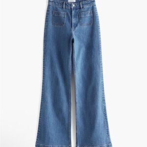 & Other Stories Blue Flare Jeans